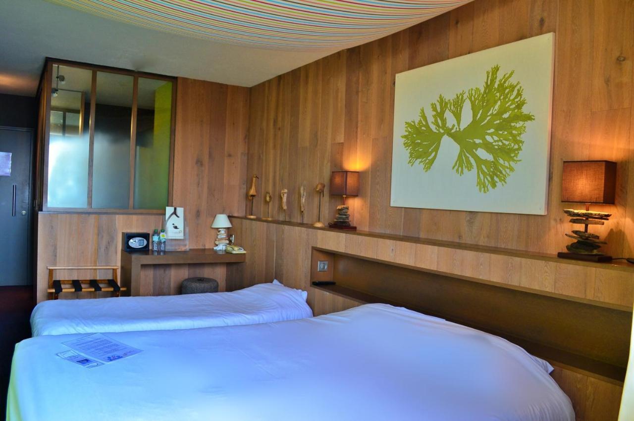 Logis Hotel Le Calluna Restaurant La Flottille Prefailles Bagian luar foto