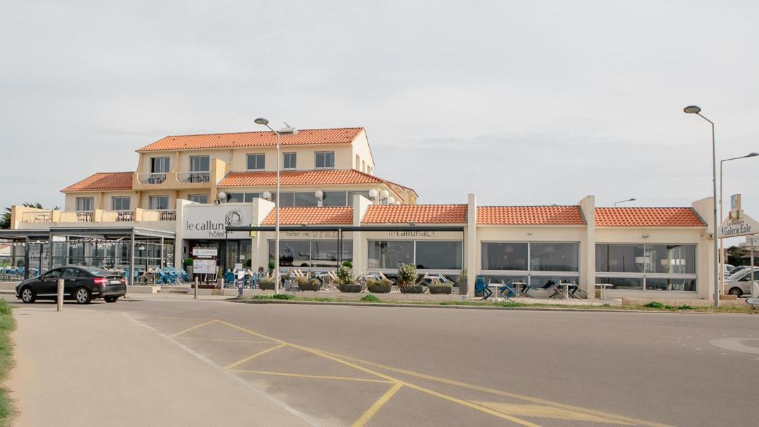 Logis Hotel Le Calluna Restaurant La Flottille Prefailles Bagian luar foto