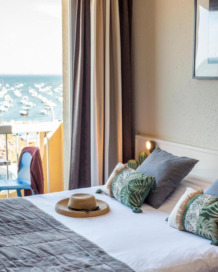 Logis Hotel Le Calluna Restaurant La Flottille Prefailles Bagian luar foto