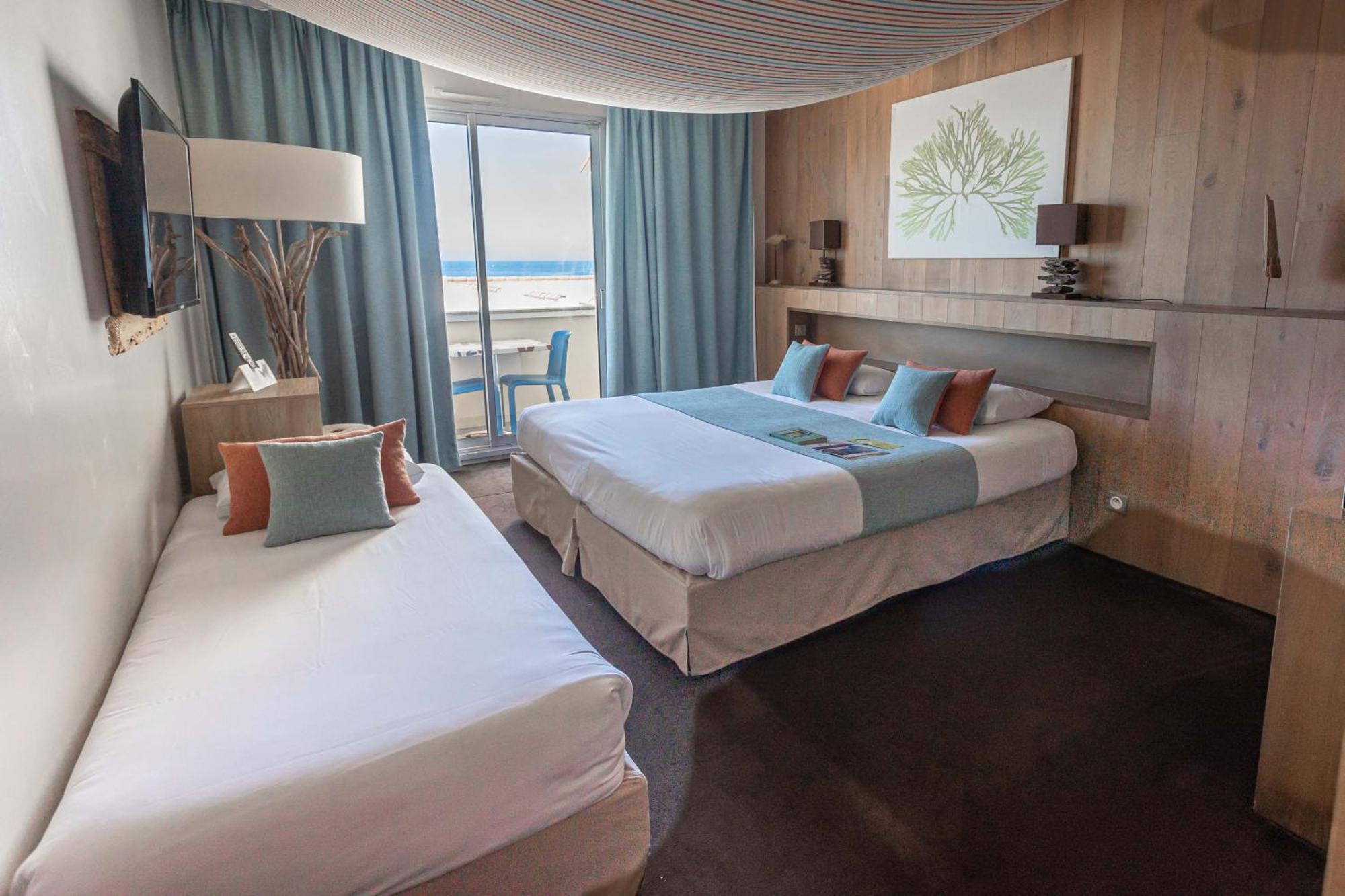 Logis Hotel Le Calluna Restaurant La Flottille Prefailles Bagian luar foto